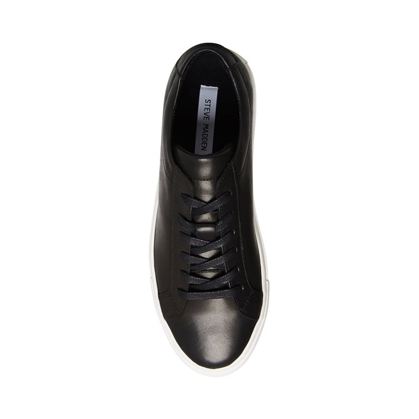 Zapatillas Steve Madden Bolo Hombre Negras | ES TI19E3